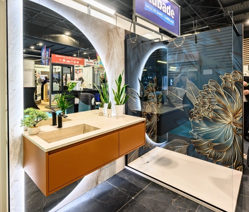 salon habitat - salle de bain